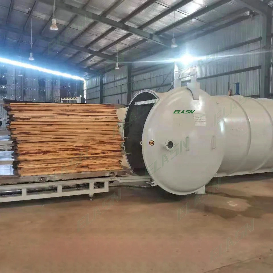 Advanced Technology High Frequency 30cbm Automatic Timber Vacuum Drying Dryer Machine for Hardwood