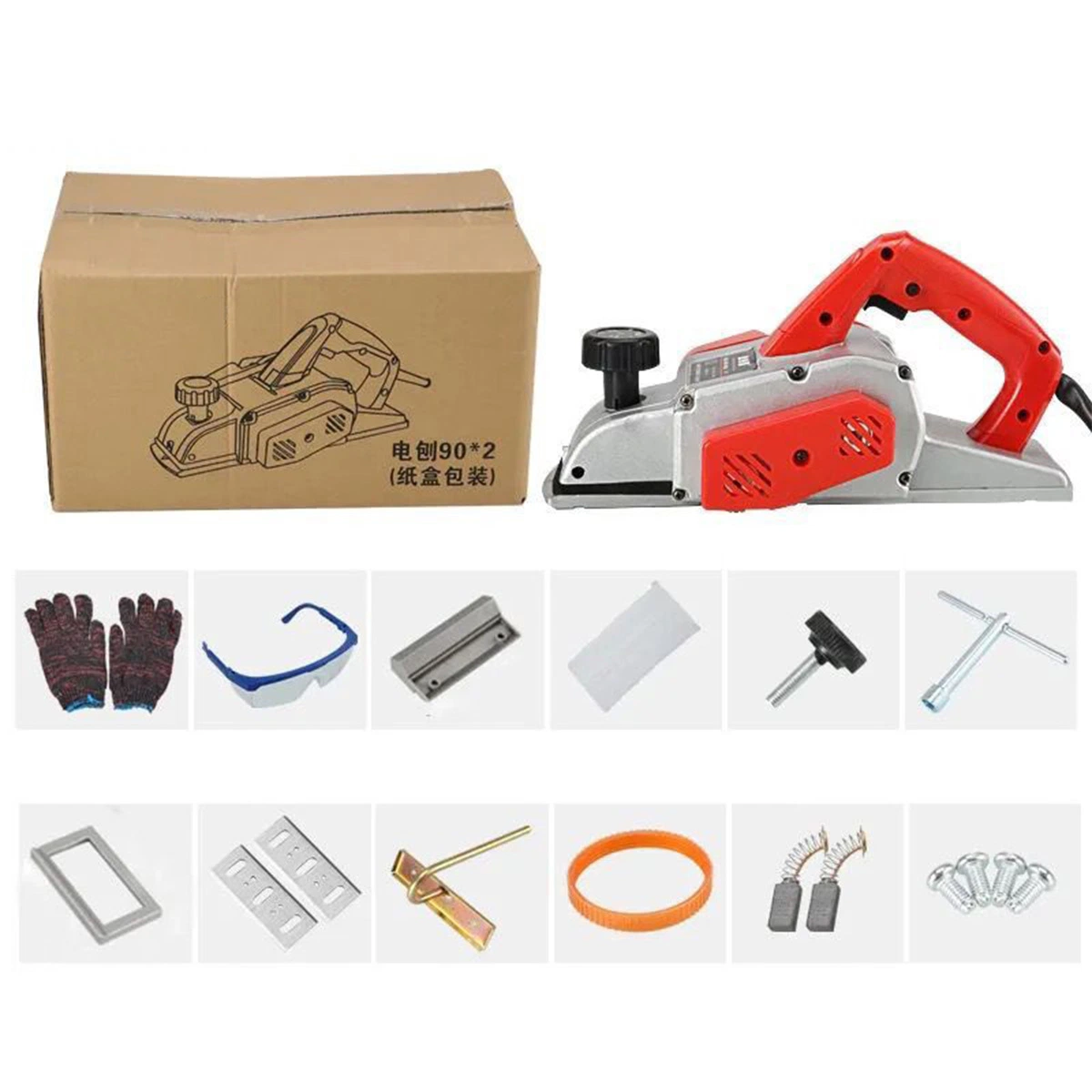 Multifunctional Mini Portable Electric 82mm Power Tools Wood Hand Planer