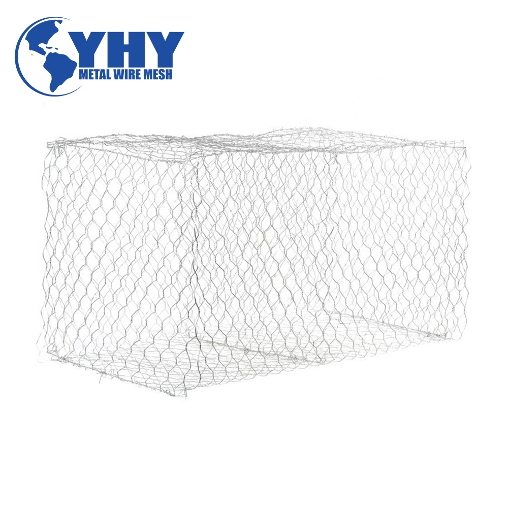 Hexagonal Lead Wire Gabion Net for River Reconstruction