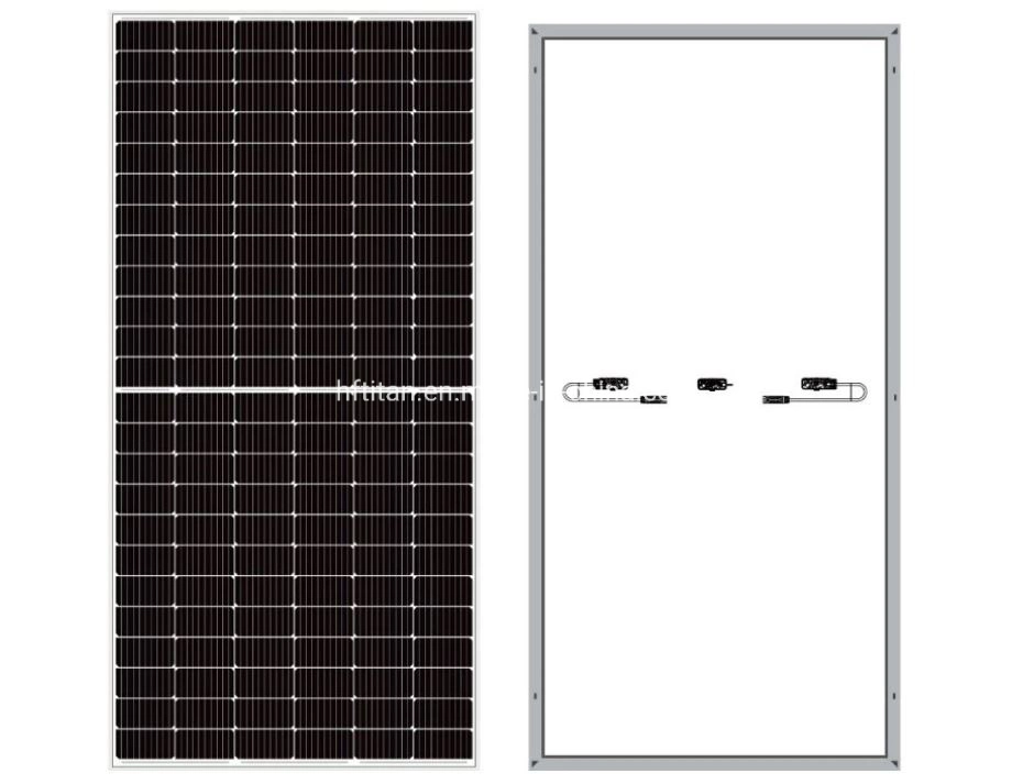 585W to 605W Solar Power Panel with TUV CE Certificates