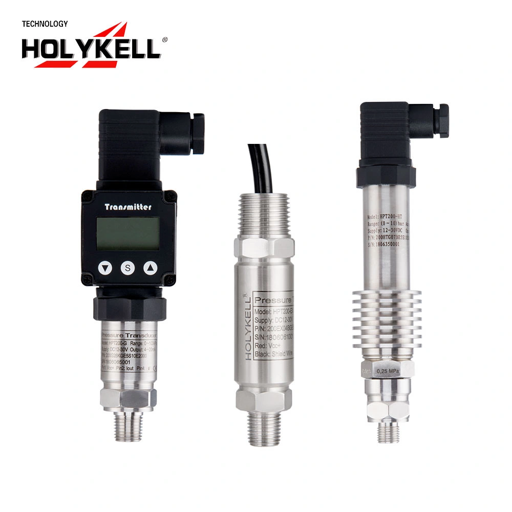 Holykell HPT200-Ht para alta temperatura Transductor de presión de vapor de 4-20 mA