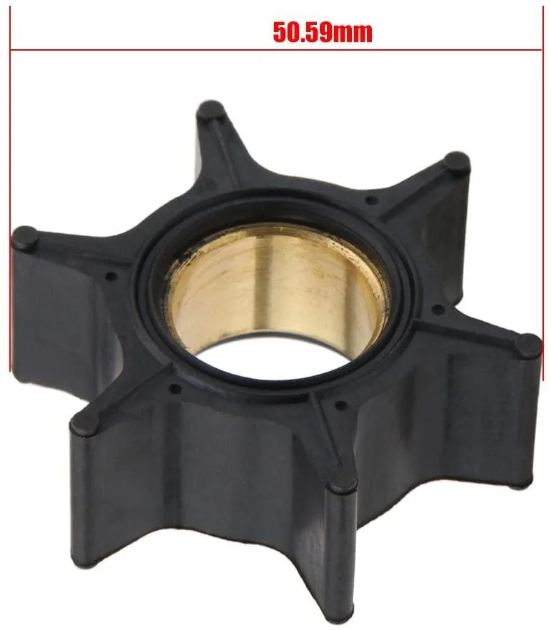 Mercury Water Pump Impeller Number 47-89983t for 30 HP 1271884-144813930 HP Jet C159200-G58999935 HP 1217222-1448139 1571114-up