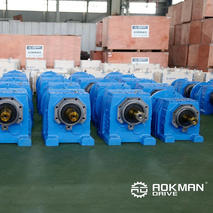 0.12-160kw in Line R Series Helical Gear Motor (R, RF, RS, RFS, RM)