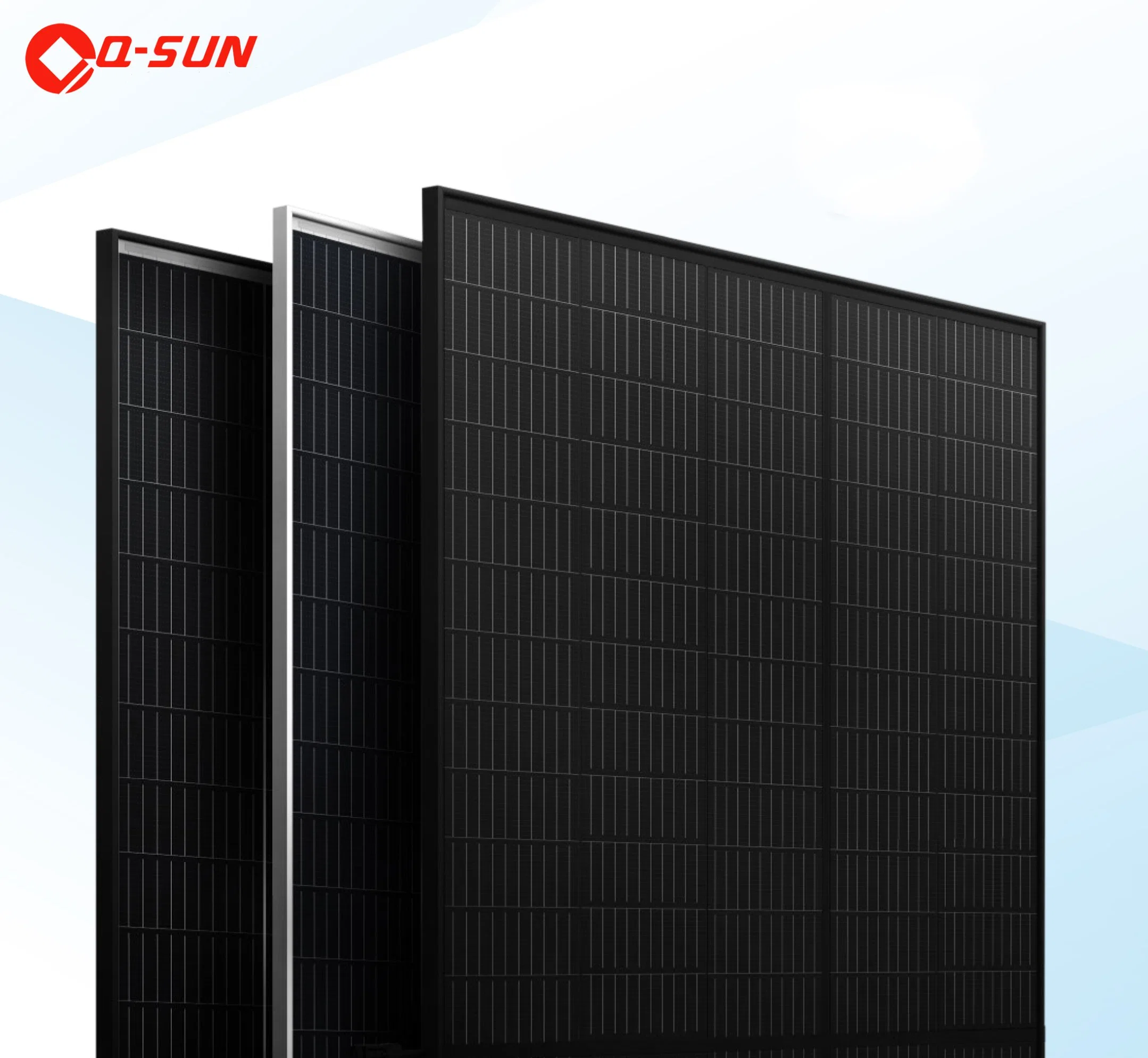 Módulos fotovoltaicos monocristalinos 430W 182mm células fotovoltaicas Paneles solares