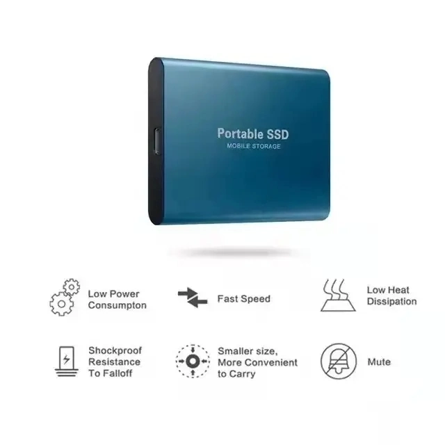 High-Speed External Hard Drive for Laptops and Desktops, 500GB 1tb 2tb 4tb USB 3.0