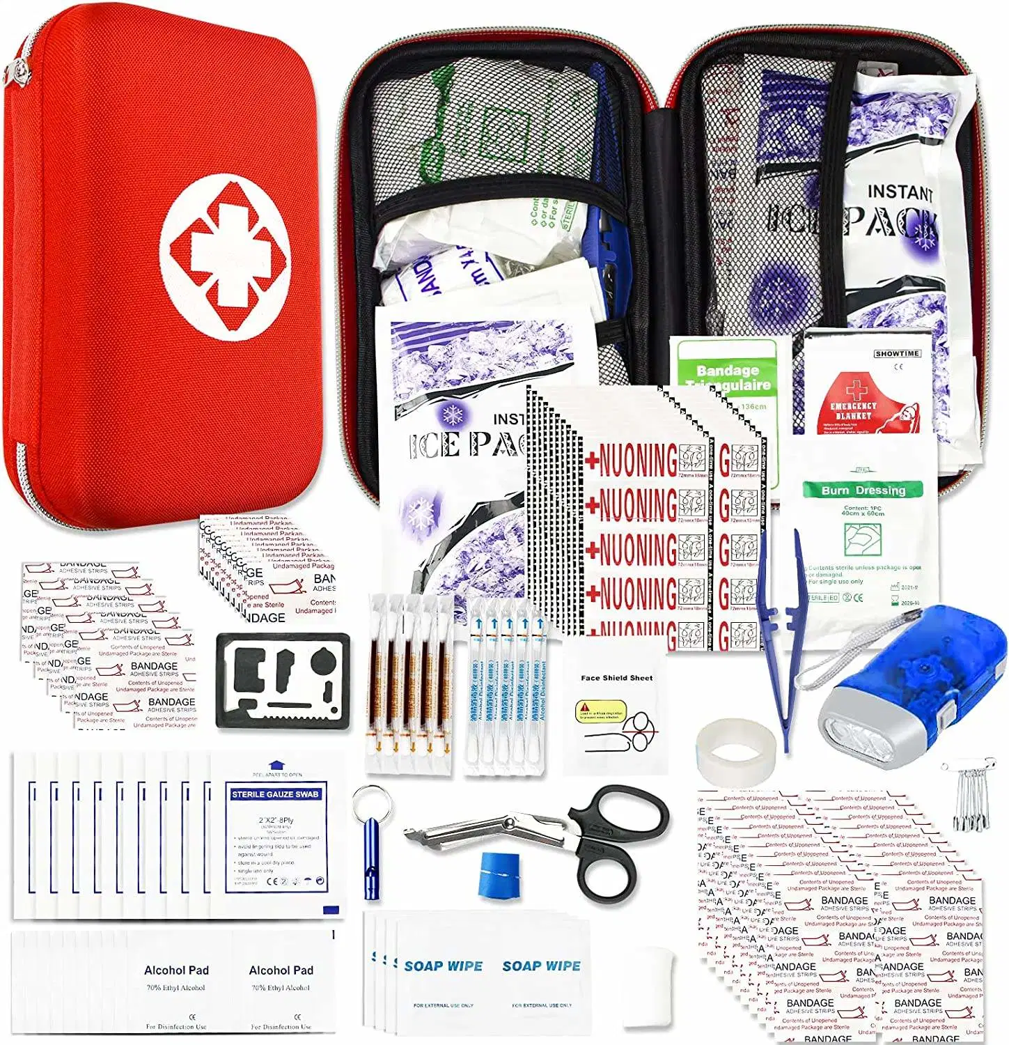 Hospital Simple Waterproof Emergency Blanket First Aid Kit with High quality/High cost performance  Op0201248