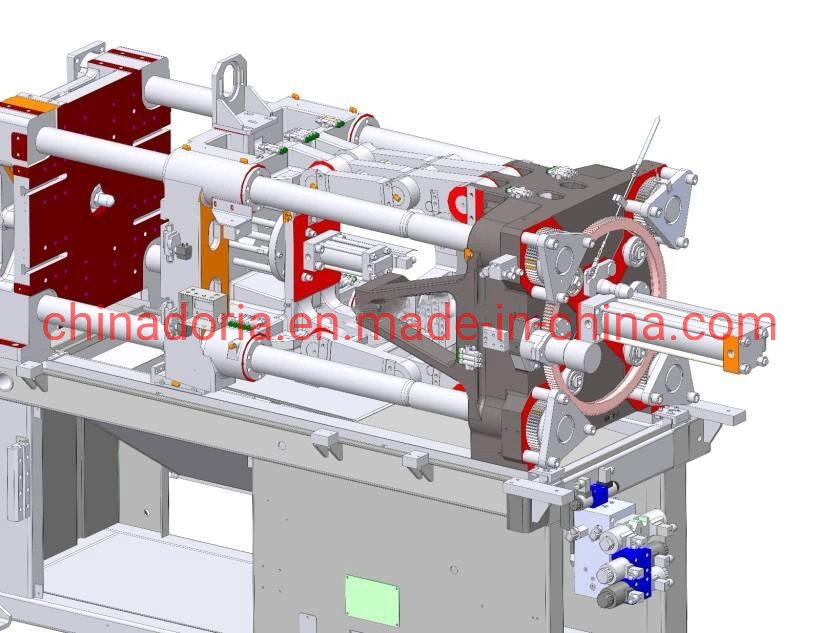 Spritzguss-/Spritzgussmaschine/Spritzgießmaschine/Maschinen mit Kunststoffkappe 50ton