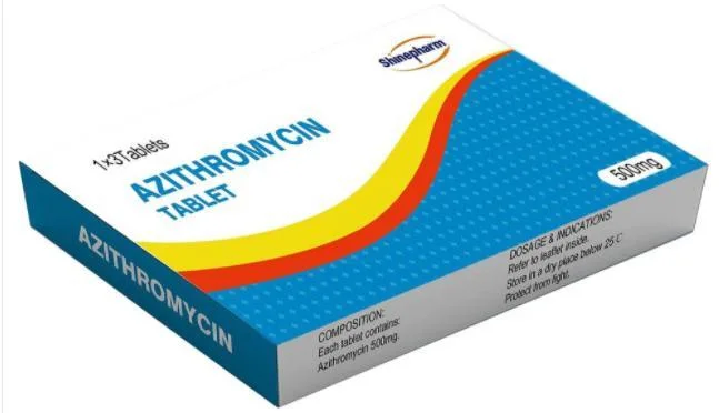 Антибиотик Azithromycin Tablet 500mg GMP Medicine