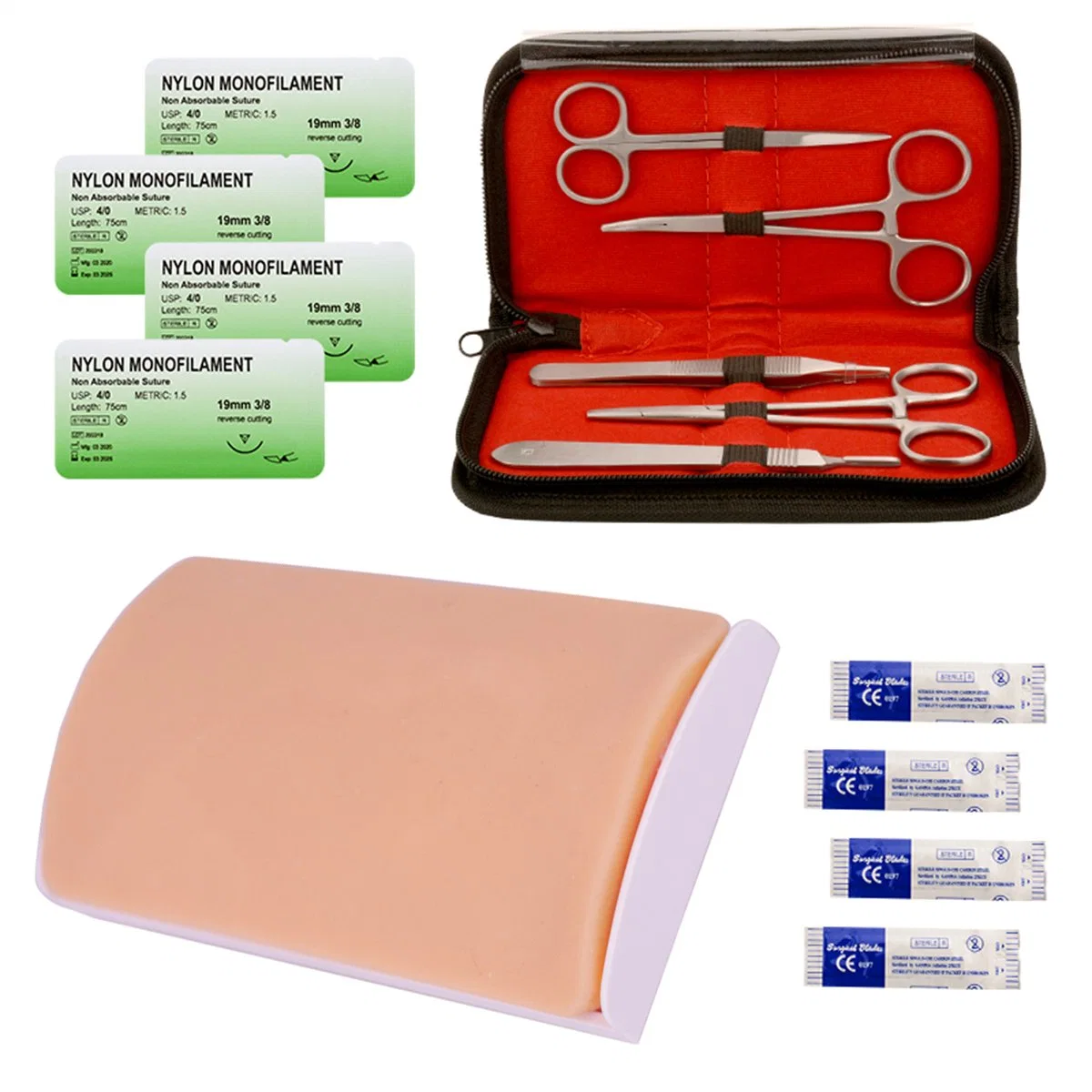 Arch Shape Non Wound Suture Practice Kits Suture Training Model Kit