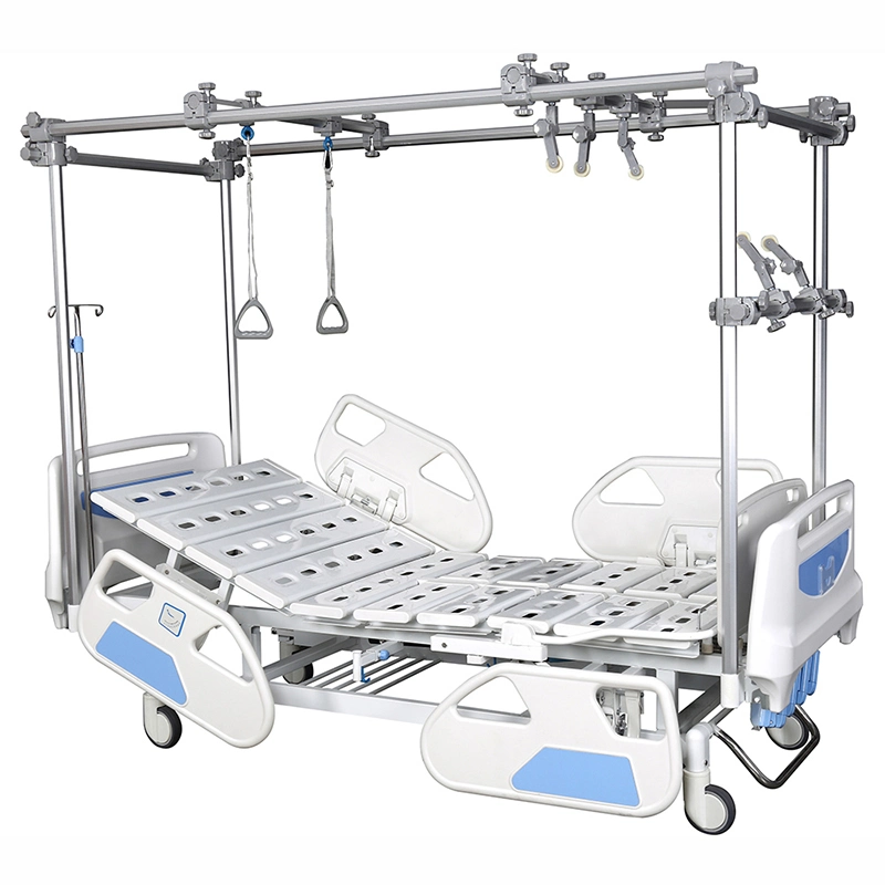 GB4e Multi-Function Orthopedics Hospital Traction Beds with Neck Lumbar