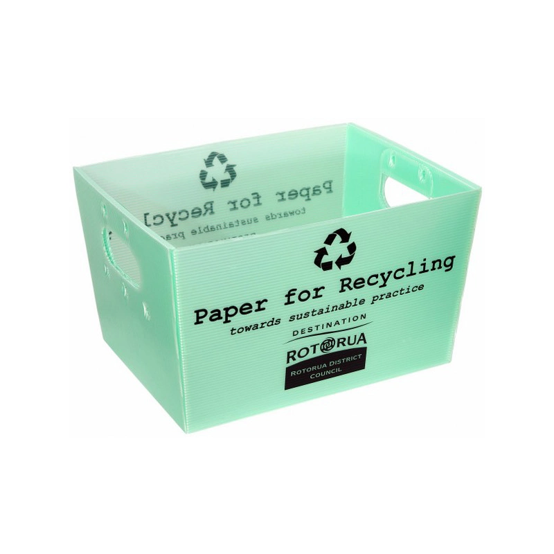 Customize Package Corrugated Plastic Packing Box Corrugated Plastic Mail Crate