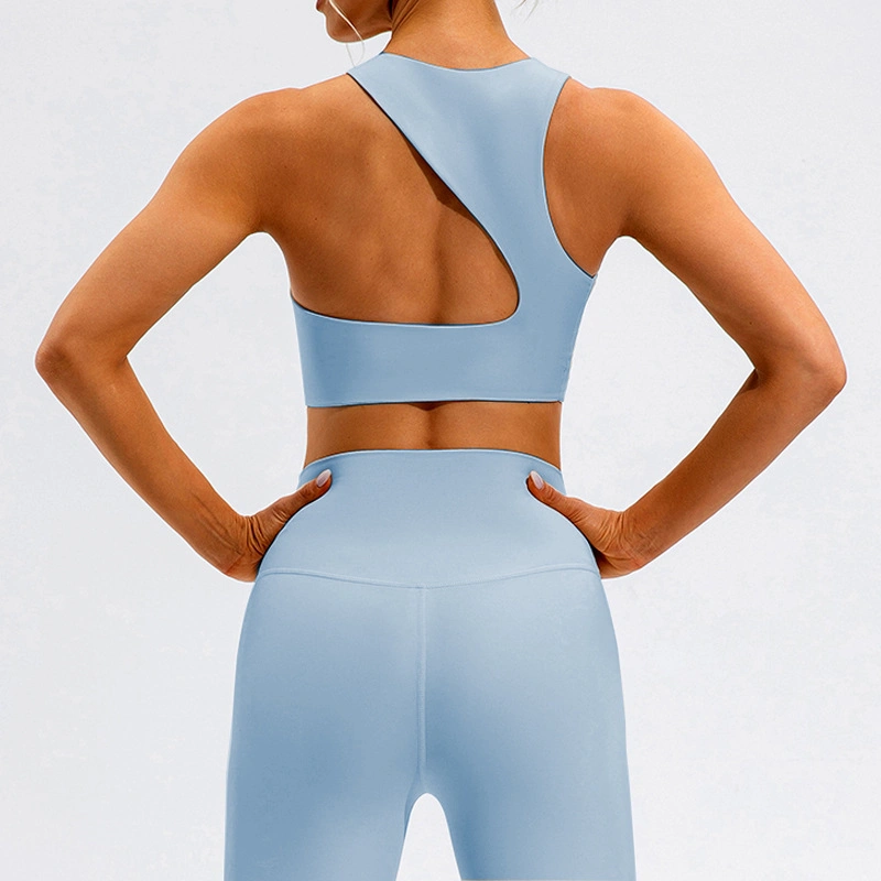 Venta caliente mujeres OEM Yoga Ejercicios de Fitness conjunto polainas cintura alta desgaste Atlético Scrunch estriada juego Yoga pantalones cortos de gimnasia de botín