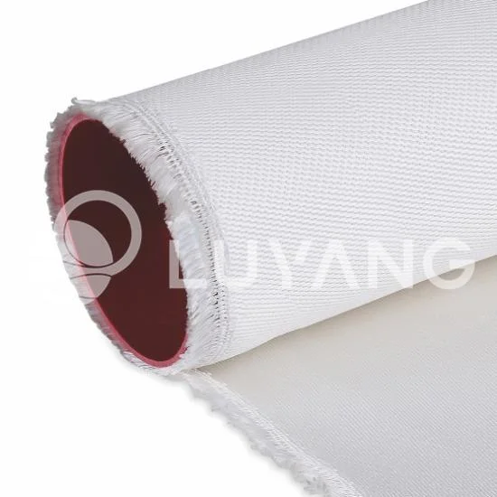 Tecido resistente ao calor tecido de alta temperatura tecido de fibra de vidro revestido a silicone Tecido de isolamento térmico