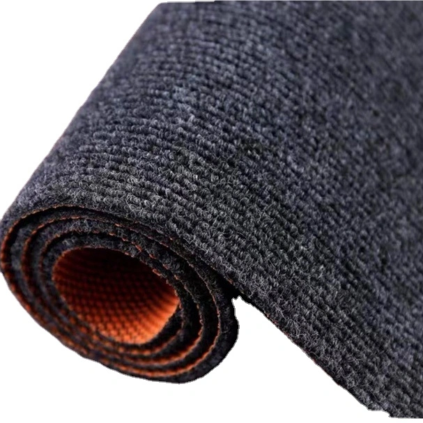 Hot sale Eco Friend polyester épais nervures antidérapant TPR/TPE Moquette