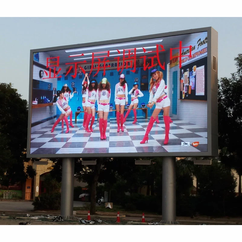 Hochwertige Werbung P6 LED Billboard Wasserdichte Video LED-Anzeige