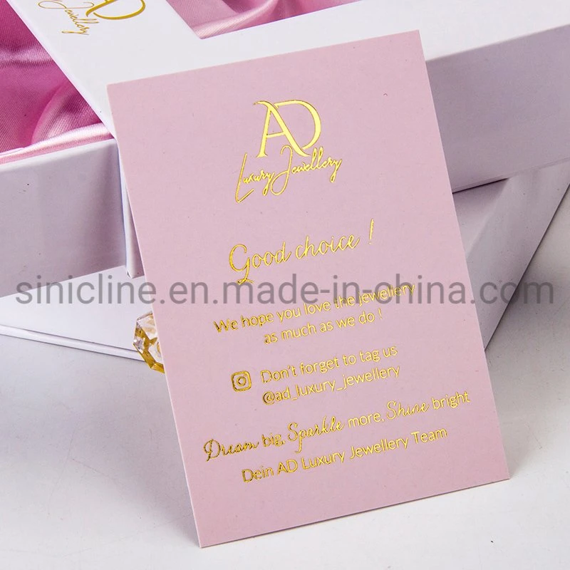 Sinicline Custom Logo Fancy Drawer Handle Paperboard Jewelry Packaging Box