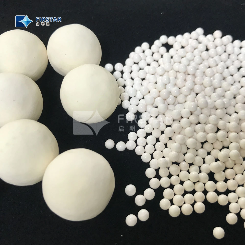 Density 4.08g/cm3 50% Zro2 Ceramic Ball as Grinding Material