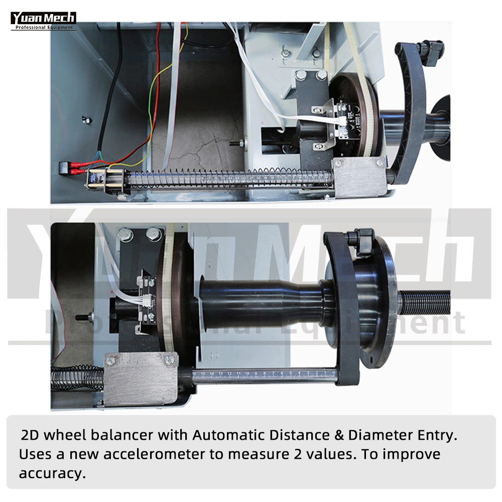 Tire Balancing Machine Maintenance Equipment Tools Fully Automatic Tire Balancing Machine