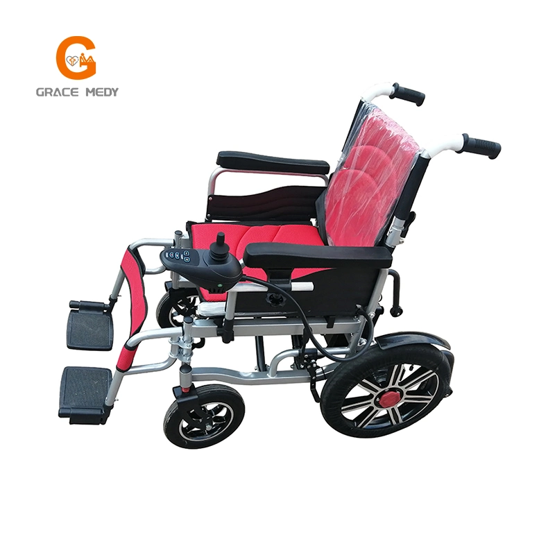 Folding Automatic Electronic Motorized Electric Wheelchair Lightweight Power Aluminum Wheelchairs Pakistan for Disabled Price