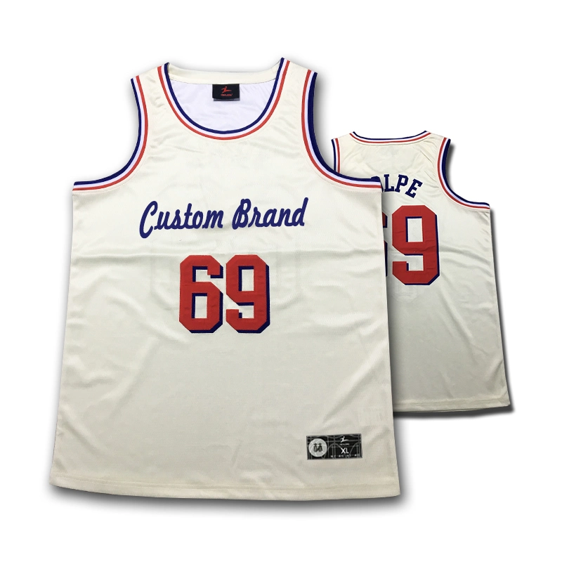 Custom Sublimation Basketball Uniform Embroidery Patch Sports Jersey Wholesale/Supplier Team Basketball Jersey Wear