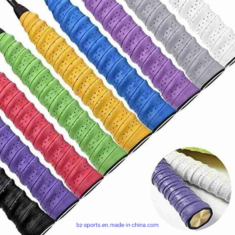 Antideslizamiento Racket Grip Badminton Overgripping Muñequeras deportivas al aire libre Accesorios Tenis Cinta de mano Grips