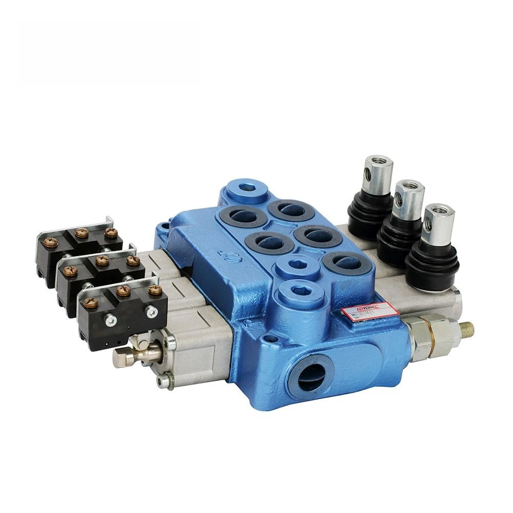 Hot Sale Modular Directional Control Valve with Hand Lever Applicable to Harvester
