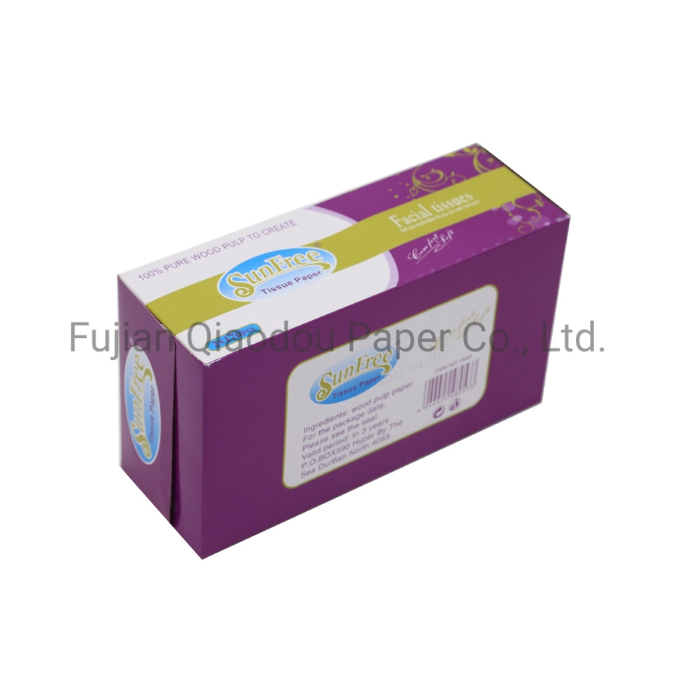 Toilet Tissue Home Office Public Use Toilet Tissue Custom 2ply Box Facial Tissue Paper