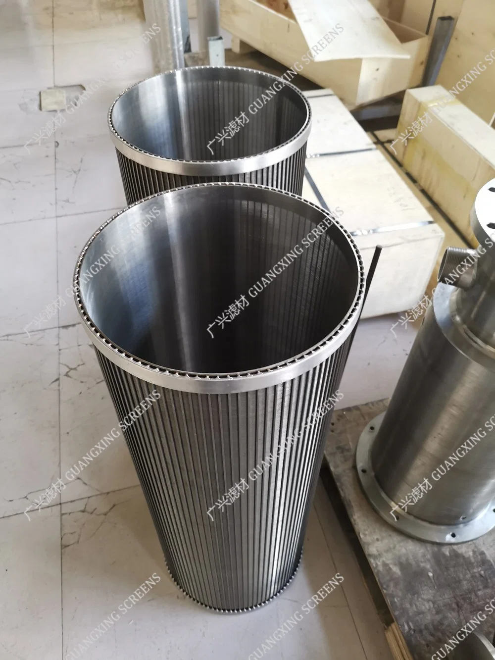 Water Backwash Selfcleaning Filter Rotary Drum Cylindrical Cartridge Screen Basket Johnson Strainer Screen for Selfcleaning Filter Machine Trommel Drum Screen