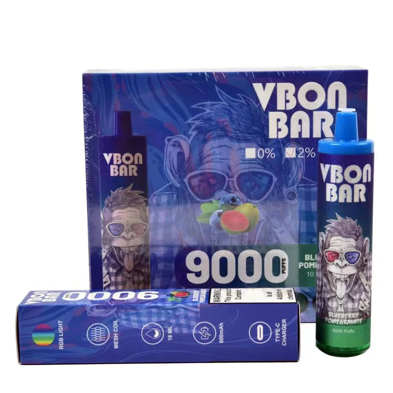 Wholesale/Supplier 30+ Flavors 9K Puff Vbon Bar E Cigarette Device