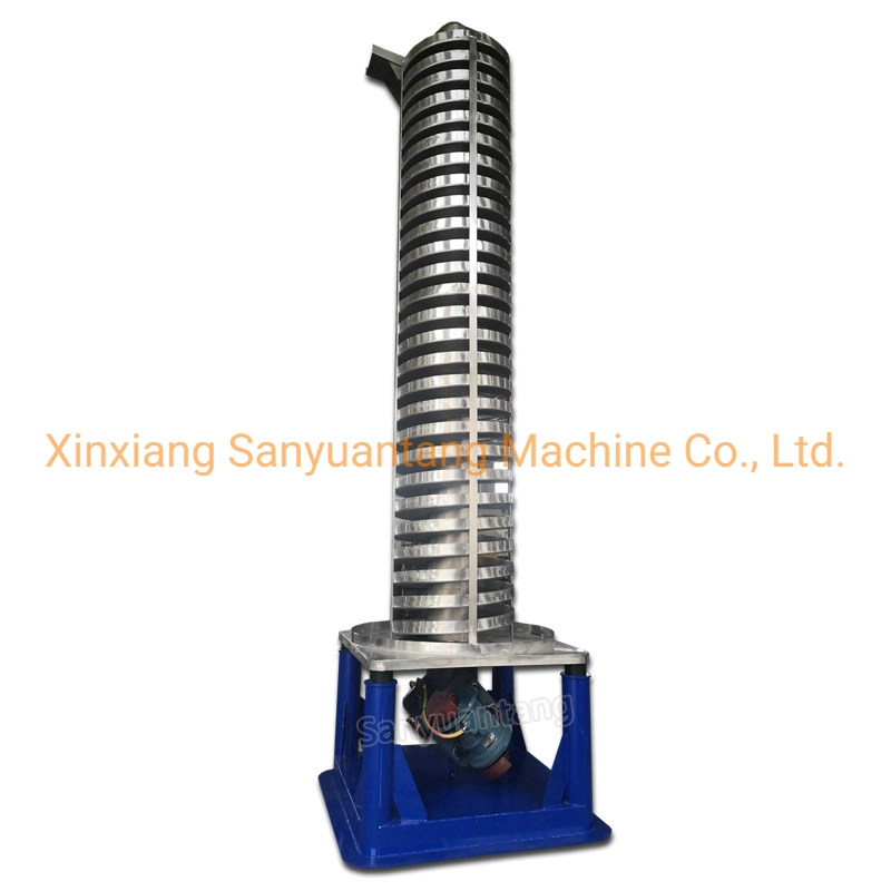 Vertical Vibration Hoist for Drying and Cooling of Materials