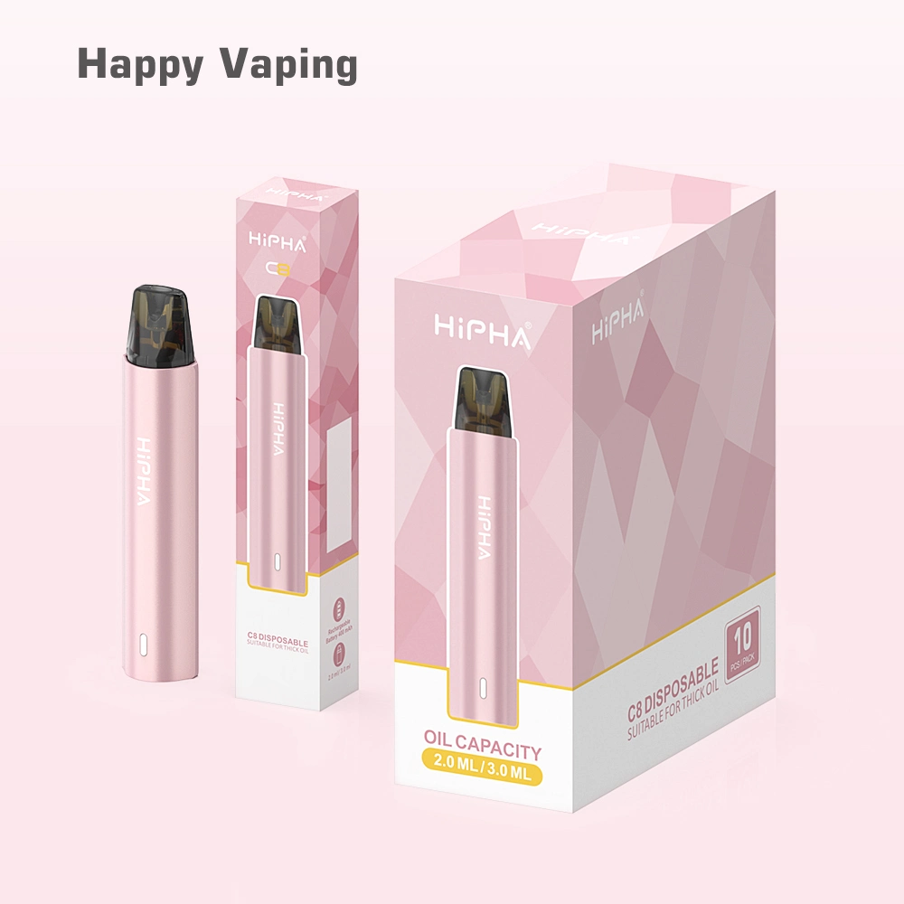 Factory Directly Supply Cheap Price Happy Vaping New Arrival C8 Rechargeable Vaporizer Pen Empty Pod Chinese Xxxxx Goods