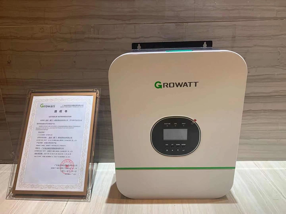 Growatt أفضل سعر أحادي المرحلة قبالة الشبكة 48 فولت 3kw Solar محول PV