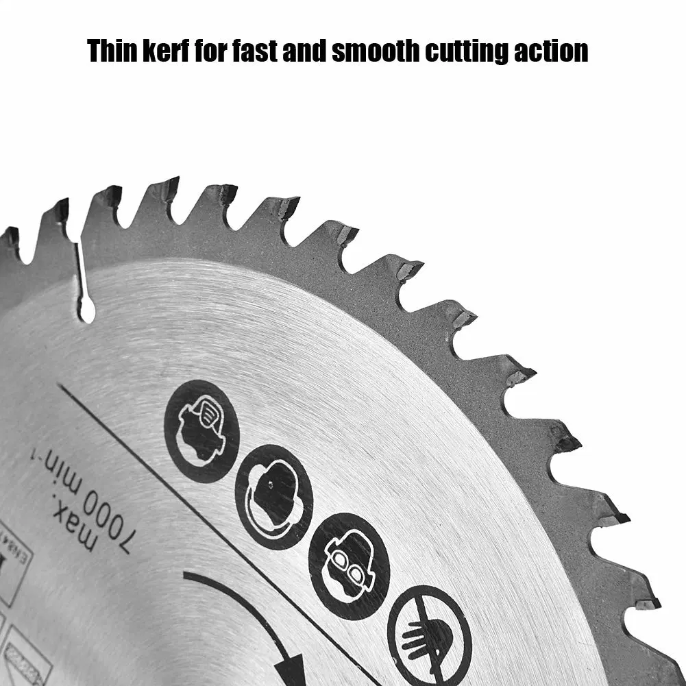 Tct Blade Hard Alloy Circular Saws 80t Multi Functions Rotation Cutting Tools 6600rpm 4"-10" Sandblasted Yg6 Tipped