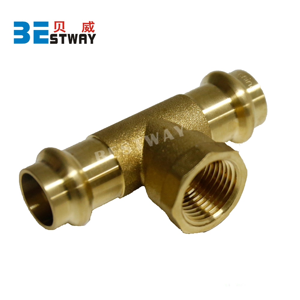 Bmag Press Tee Fittings for Water and Gas Pipe