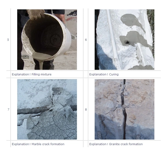 Non Expansive Calcium Hydroxide Cracking Agent Powder for Construction Blasting