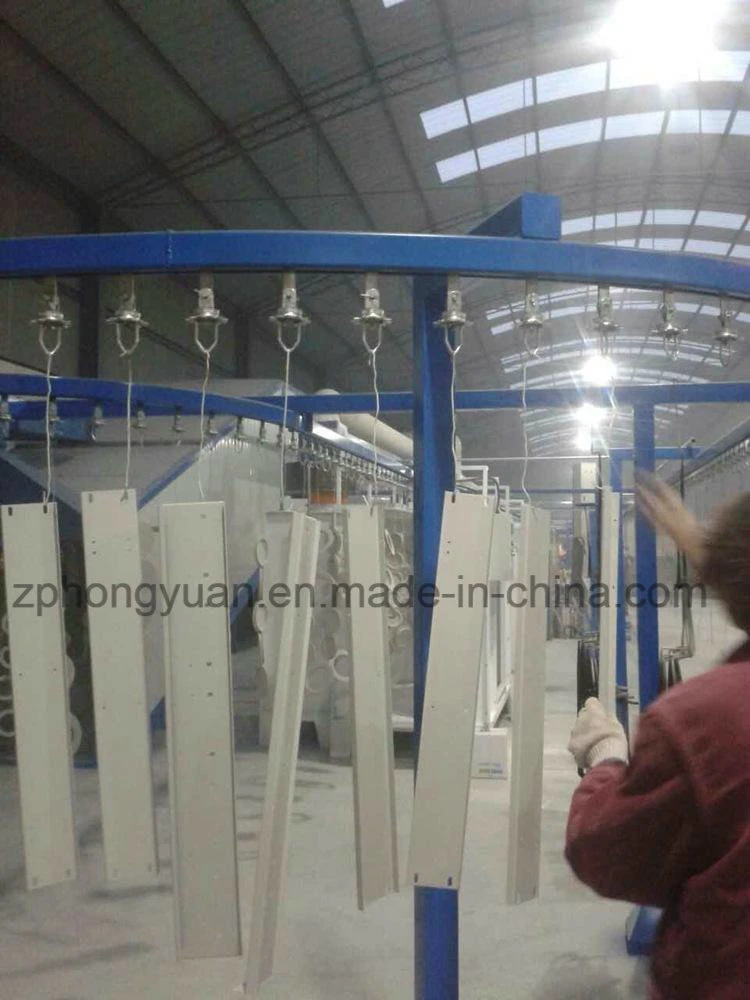 Hongyuan Semi-Auto Powder Coating Equipment with Heat Insulation Curing Oven