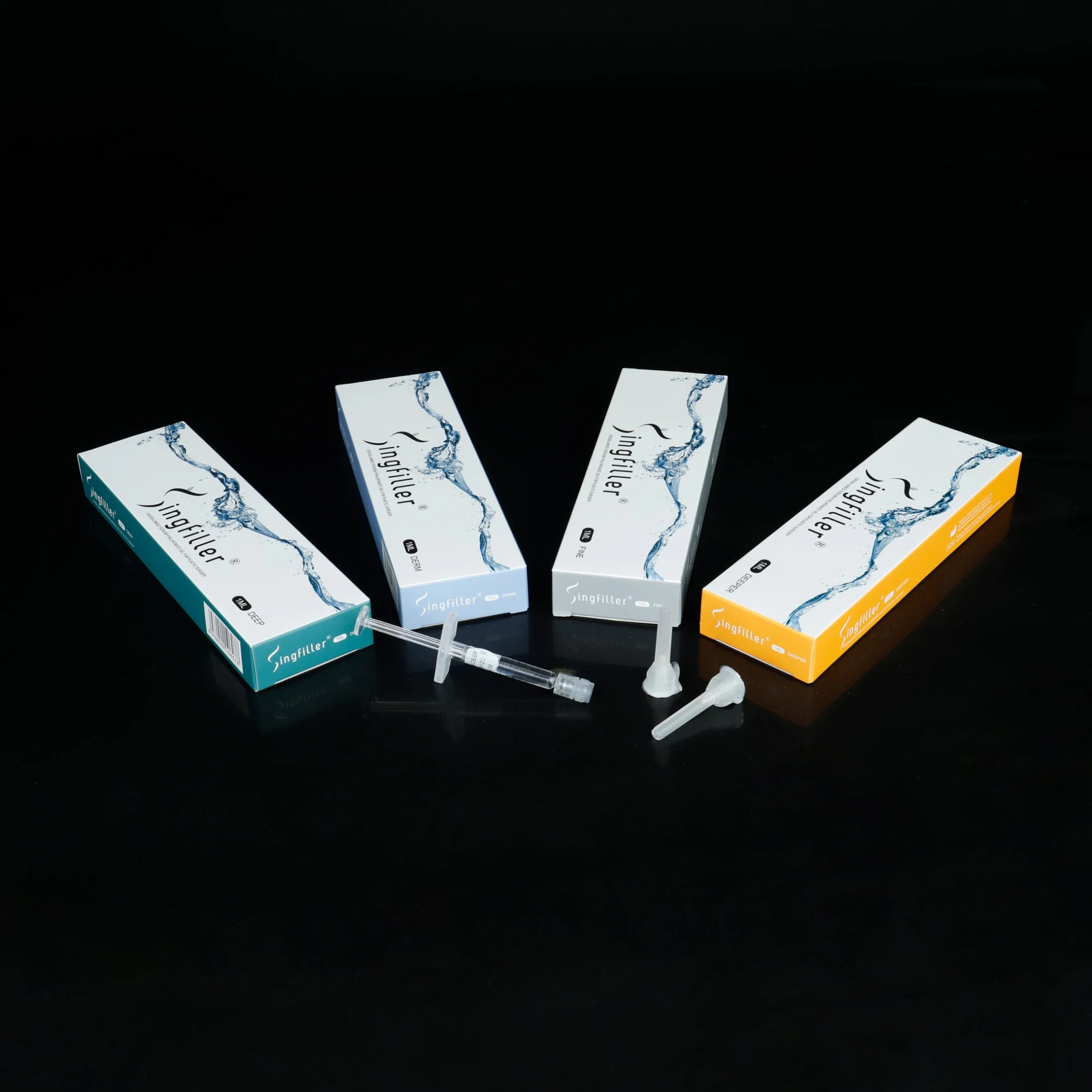 Ha Injection Singfiller Fine, Derm, Deep, Deeper, Sub-Q Dermal Hyaluronic Acid Filler