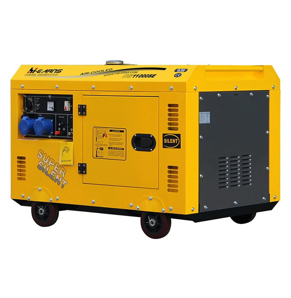 Air Cooled Common Units Hi-Earns or OEM Genset Diesel Generator Set