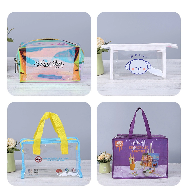 Wholesale/Supplier Zipper Stationery Bag Portable Large-Capacity Cosmetic Bag Storage Bag Pencil Bag