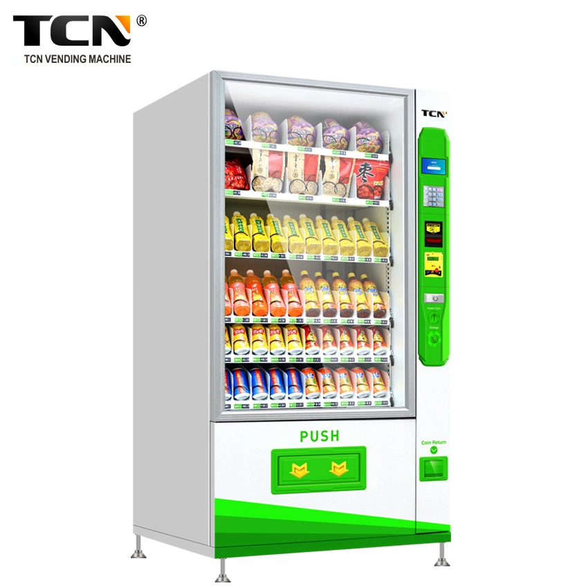 Tcn Big Capacit Drinks and Snacks Vending Machine for Sales