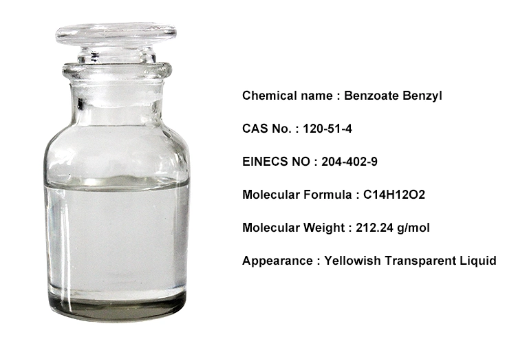 Factory Supply Pure Quality CAS 120-51-4 Benzyl Benzoate with Best Price