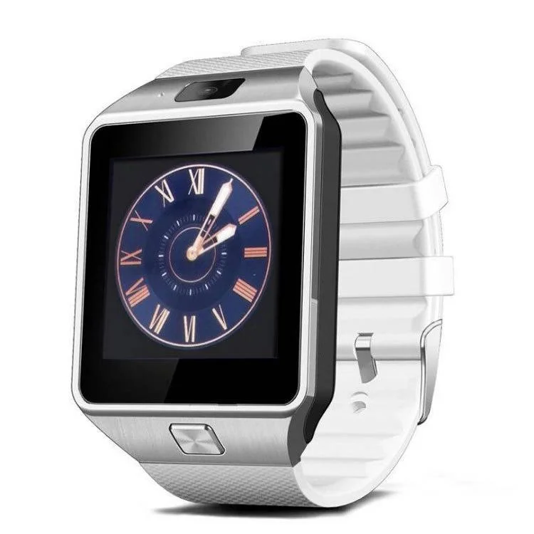 تخفيضات ساخنة Dz09 ساعة ذكية مع شاشة تعمل باللمس للهاتف الذكي بطاقة SIM لـ Android SmartWatch Dz09 A1 Gt08 Z60 Q18