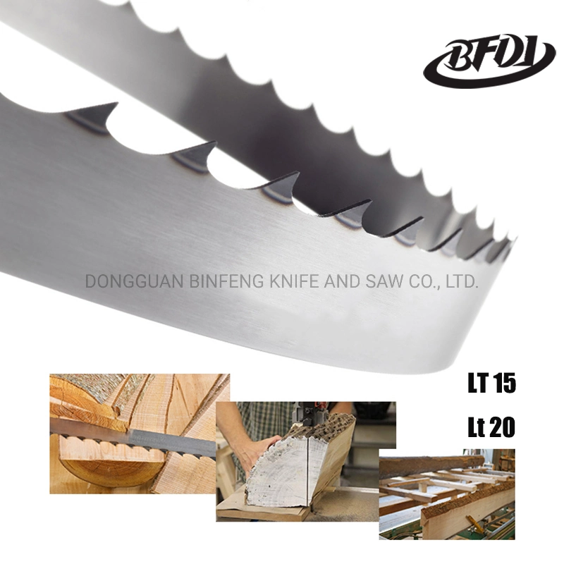 Bf Saw Blade Teeth Hardened Band Saw Blade Size Customize for Sawmill Band Saw Machine Woodworking