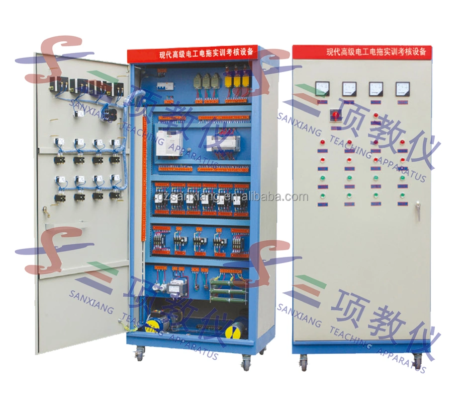 Los instrumentos electrónicos Sanxiangteaching eléctrico de Máquina Herramienta de Formación de mantenimiento de equipo de examen de la mecatrónica para la simulación del circuito