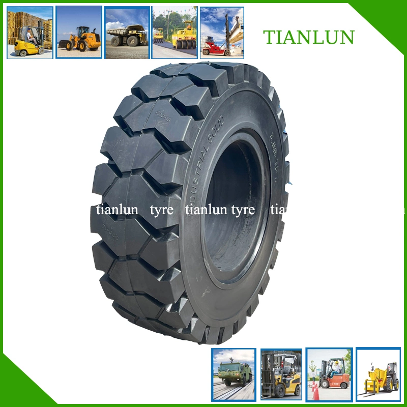 OEM New Trolley Air Solid Loader Forklift Excavator Port Cranes Container Handlers Industry Skid Steer Trailer Grader Dozer Tyre / Tire /Llantas 300-15