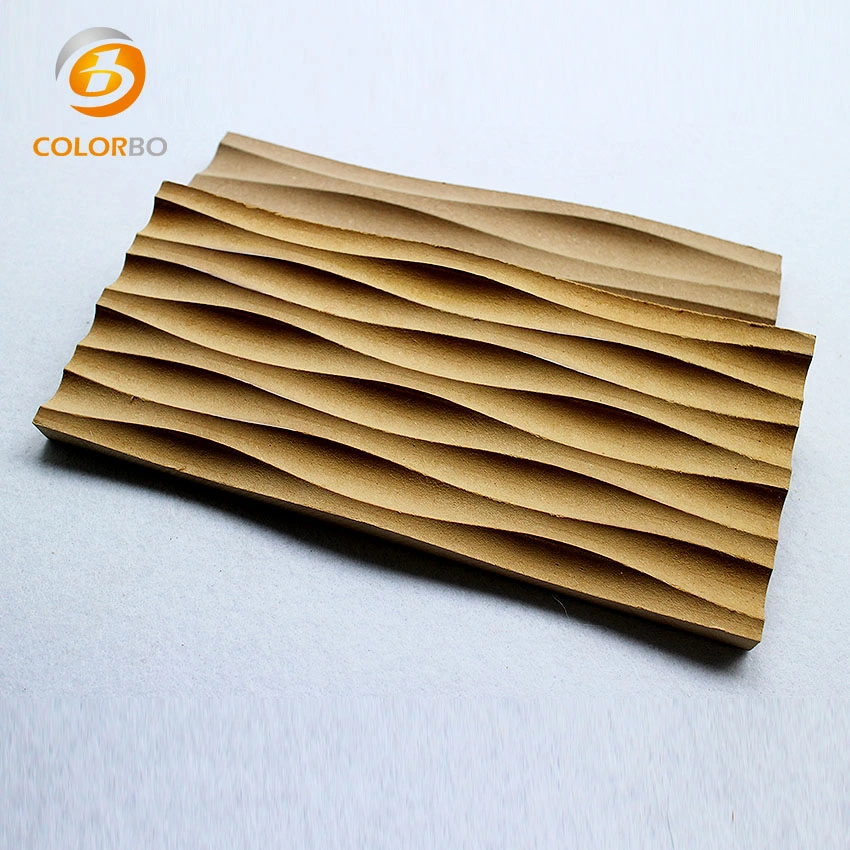 Waterproof and Fire-Proof 3D MDF Wall Covering Panels MDF 3D Wall Panels