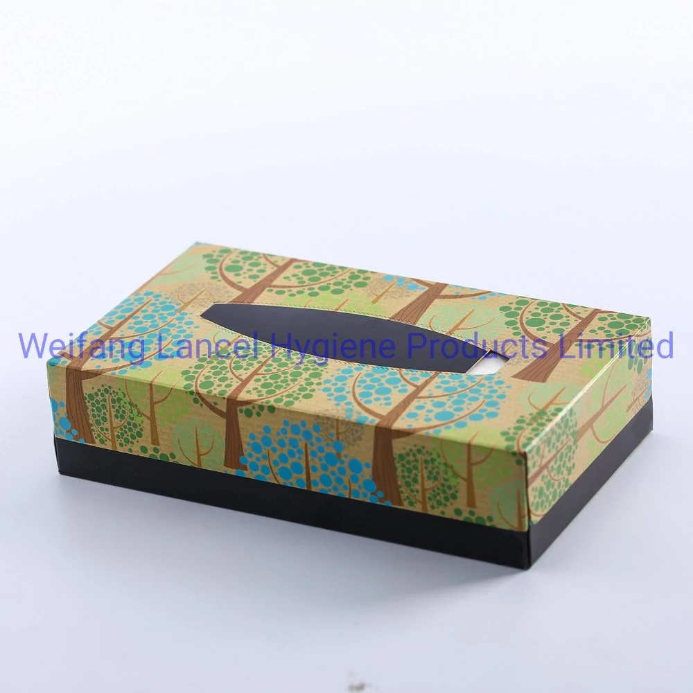 White Virgin Box Facial Tissue for Hotel