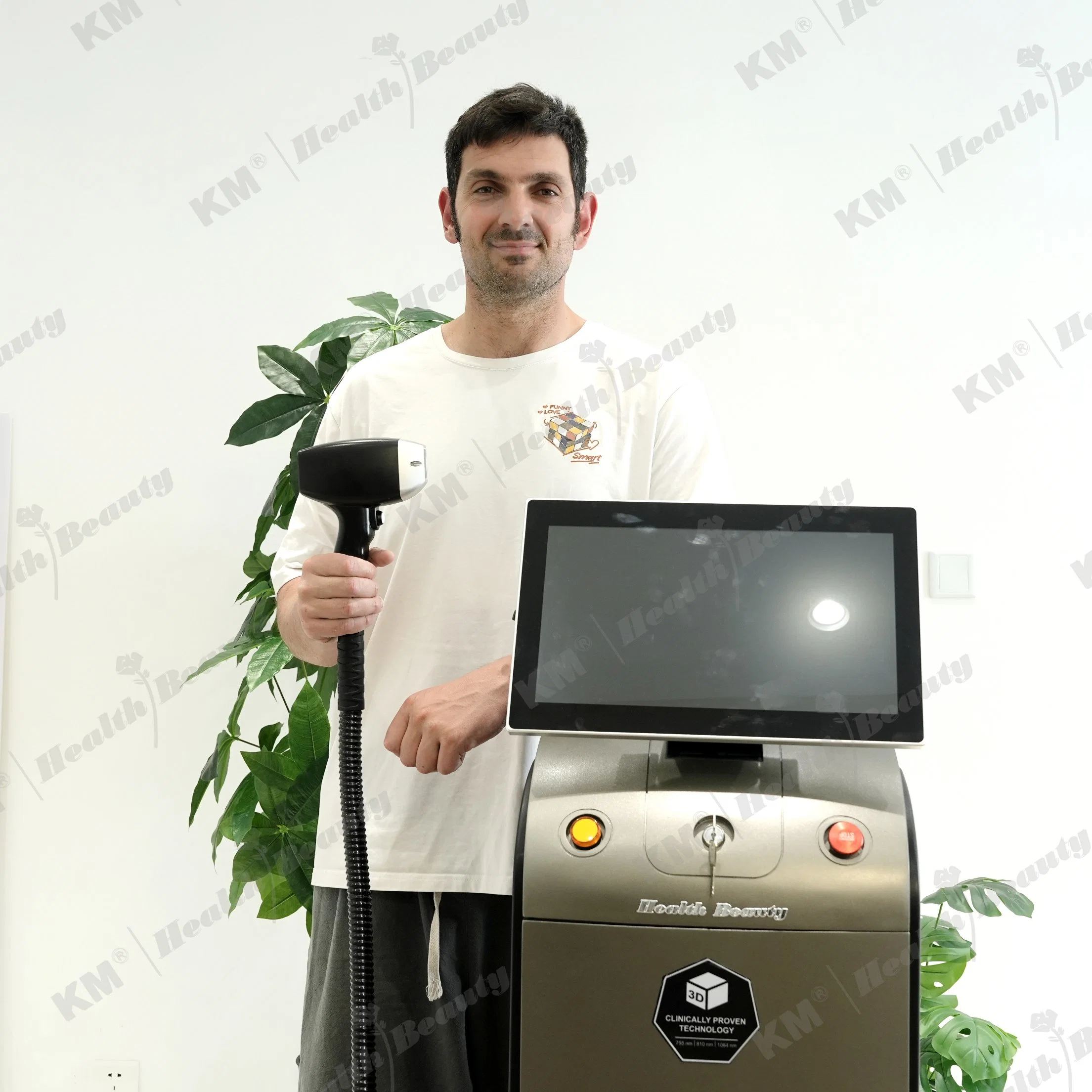 Faustralia TGA Approved Epilierer Laser Haarentfernungsmaschine / Titan 808nm Diodenlaser/ Laserdiodo zur Haarentfernung