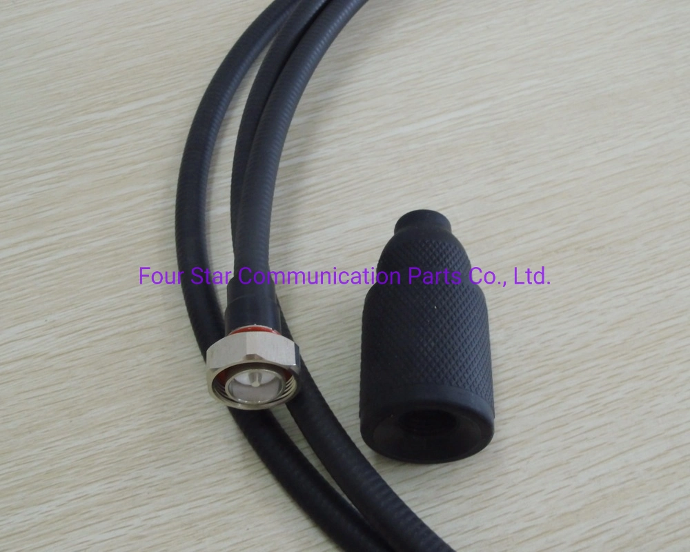 Câble de jonction coaxial RF étanche Superflexible 1/2'' 7/16 DIN Connecteurs mâles 4.3/10 (y compris les gaines étanches)