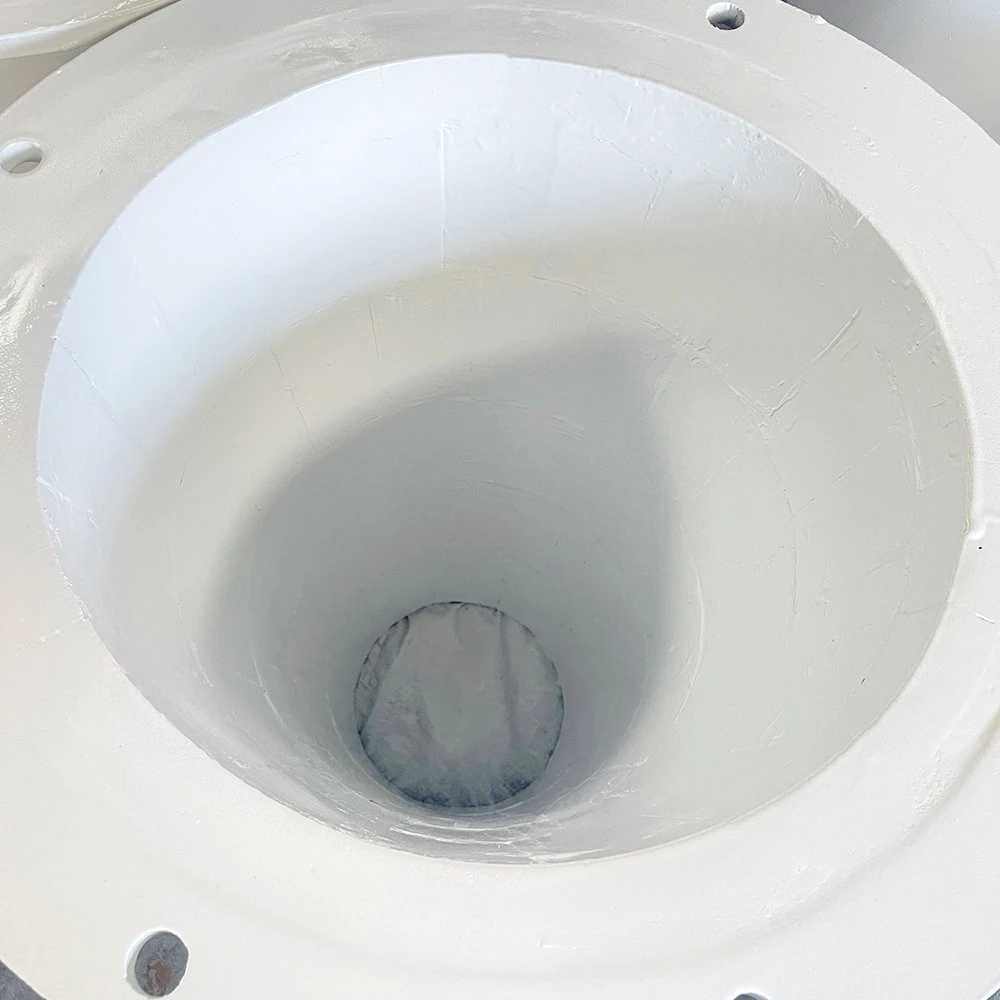 Parche de cerámica Thick-Wall Wear-Resistant tubo para la planta de energía térmica